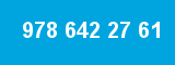 978 642 27 61 978 642 27 61